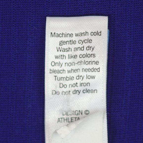 Athleta Limitless Women's XS Purple Scoop Neck Long Sleeve Activewear Top - Picture 9 of 9